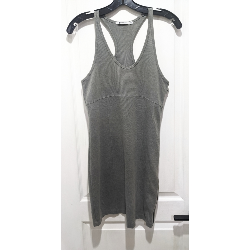 T Alexander Wang | Racerback Tank Dress with Side Zip